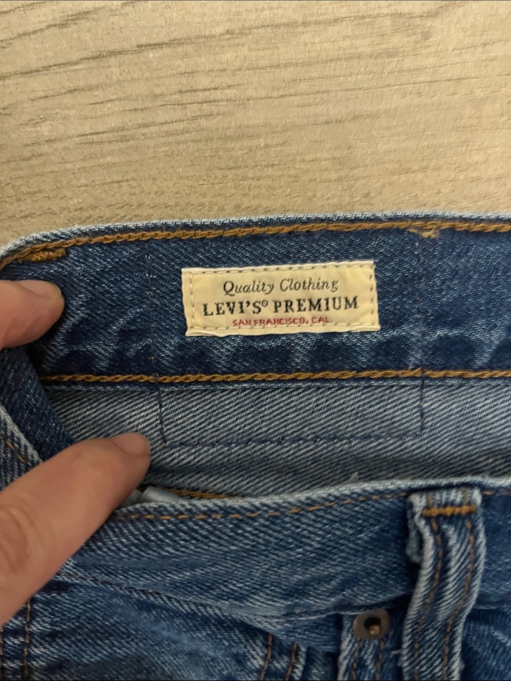 Levi's  Denim Shorts - Picture 2 of 9